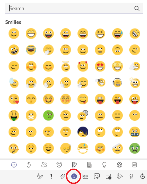 Chat emoji