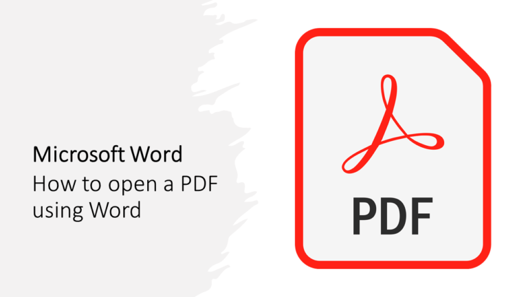 How to edit a PDF with Word