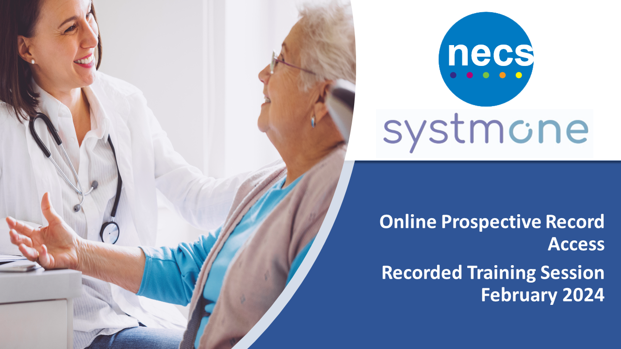 Online prospective record access training session Feb 2024