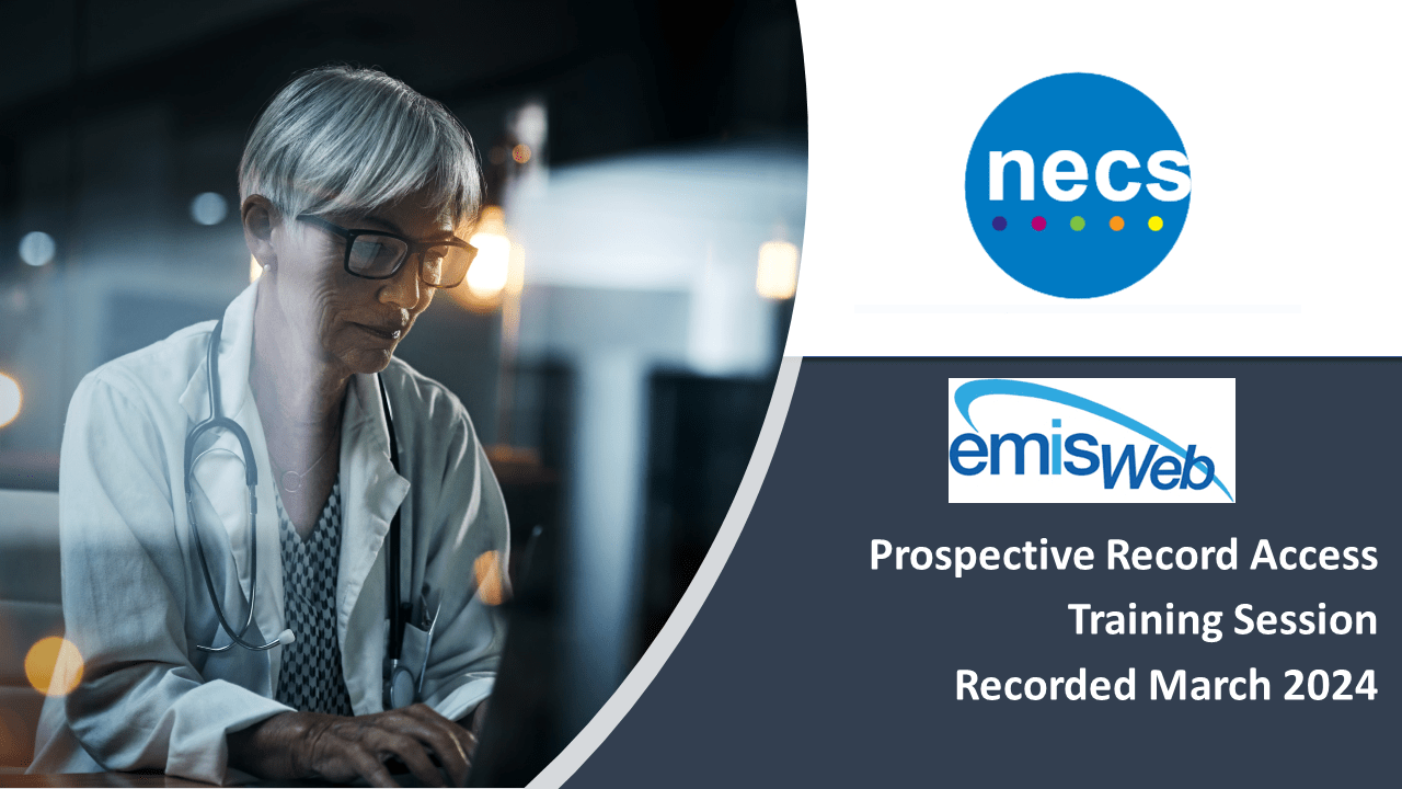 Prospective Record Access Training Session Recorded March 2024