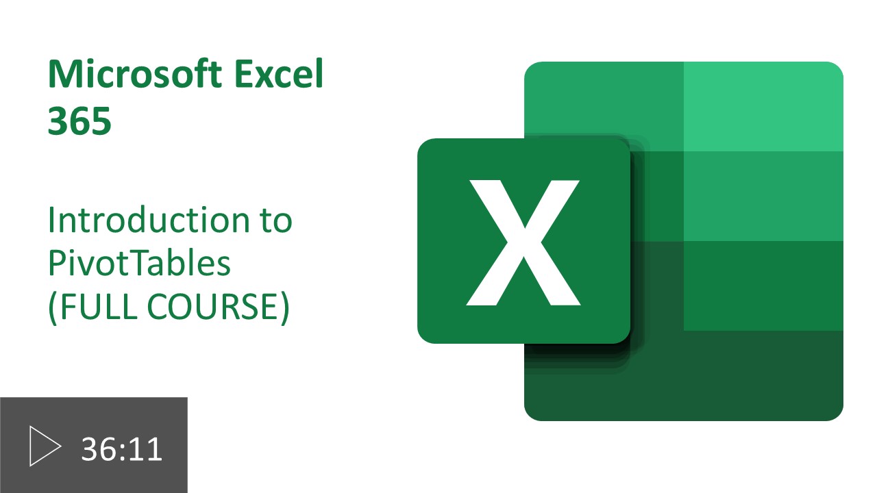 Excel course icon (36:11)