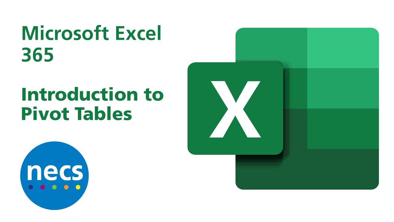Introduction to Pivot tables course
